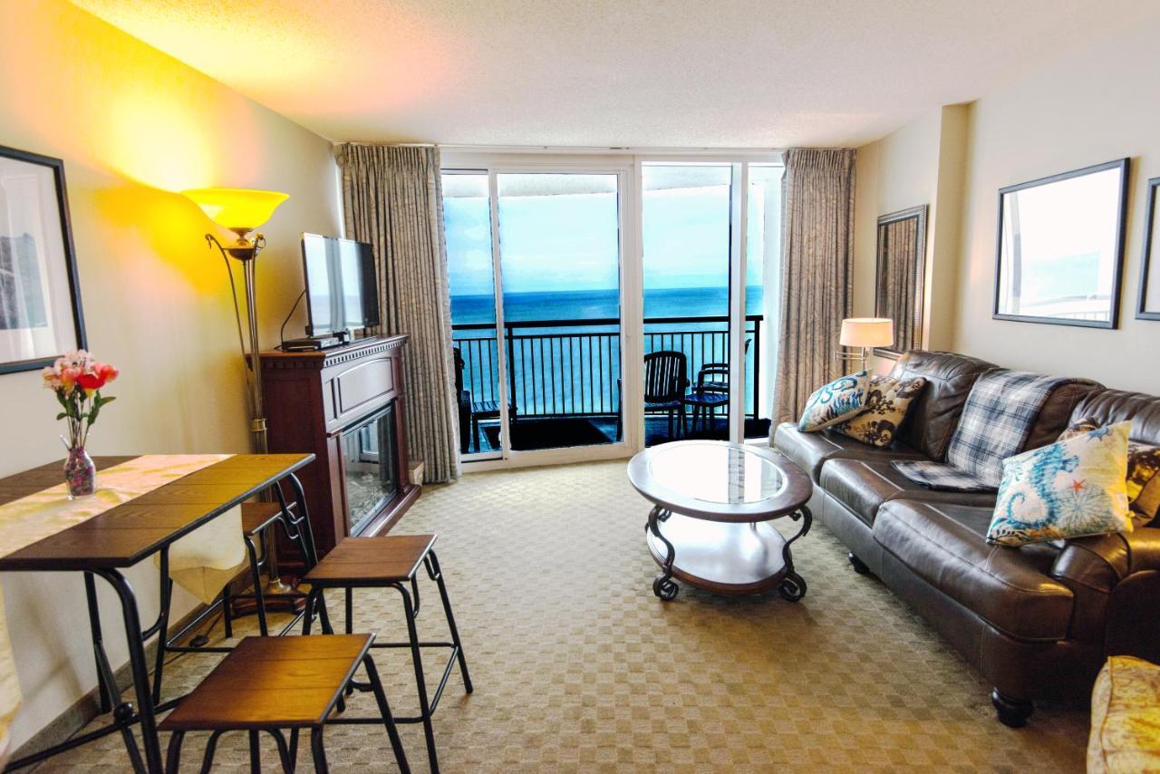 Deluxe Ocean Front One Bedroom Suite In Sandy Beach Resort Myrtle Beach Exterior foto