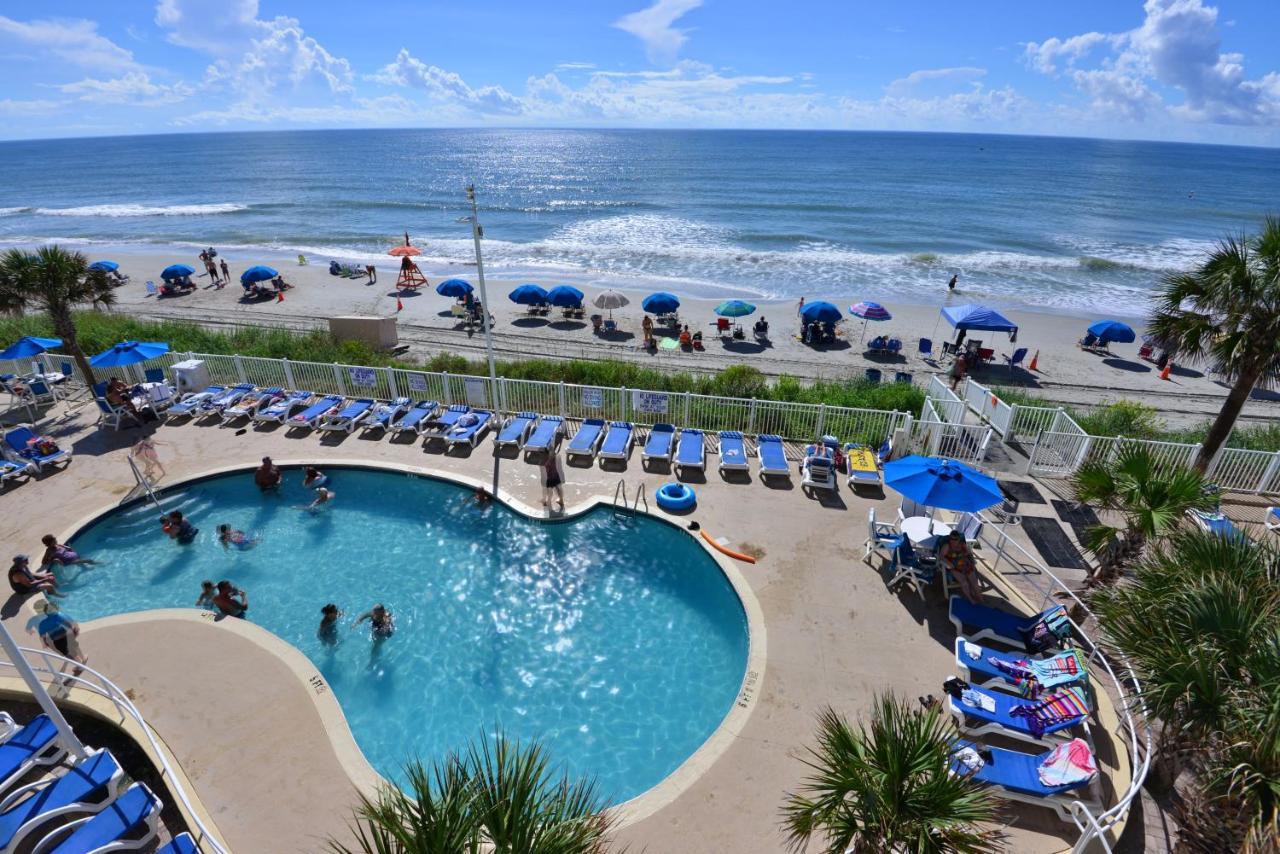 Deluxe Ocean Front One Bedroom Suite In Sandy Beach Resort Myrtle Beach Exterior foto